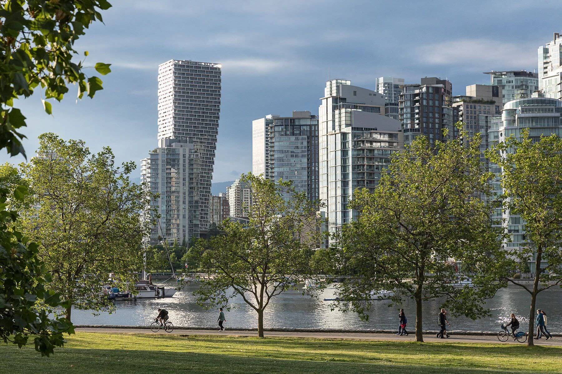 Prestigieuse maison moderne avec vue sur la mer à Vancouver