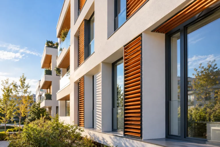 Bureau d’étude thermique Ingébime : façade isolée et performance énergétique d’un immeuble
