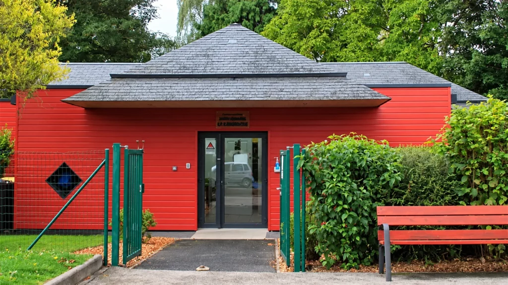 Façade de la crèche La Farandole